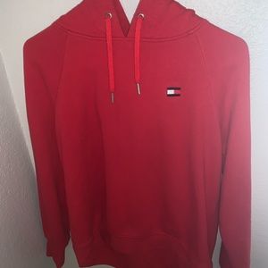 Red Tommy hoodie